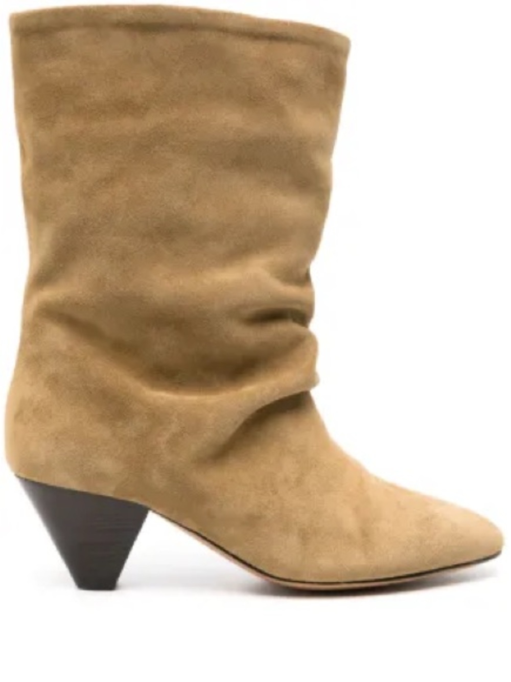 🆕 Isabel Marant Reachi Suede Boots - Taupe- 36/6 - Picture 3 of 9